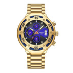 Nieuw multifunctioneel herenhorloge, mode-zakelijk quartzhorloge