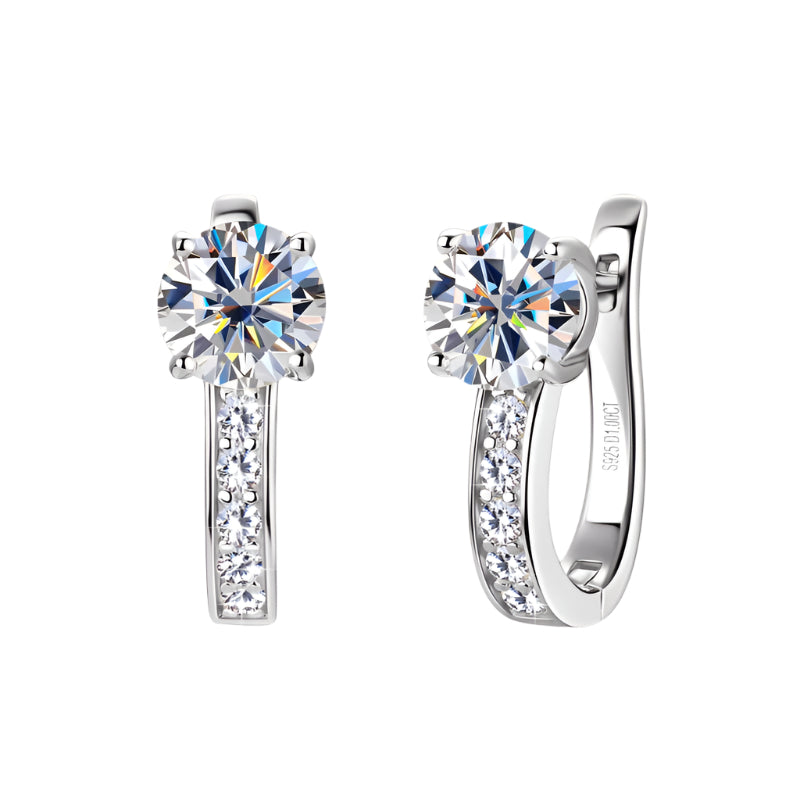 Fashion Simple High-grade Moissanite Women's Earrings