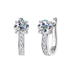 Fashion Simple High-grade Moissanite Women's Earrings