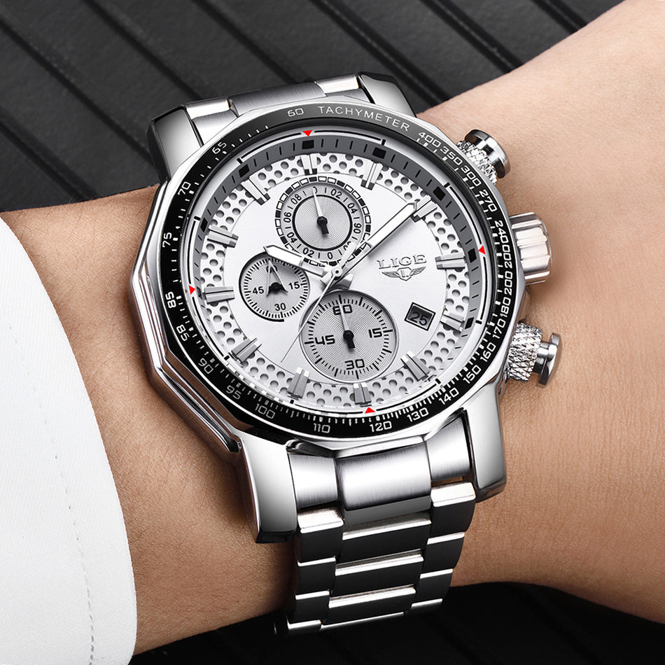 Men's fashion Quartz Watch waterproof