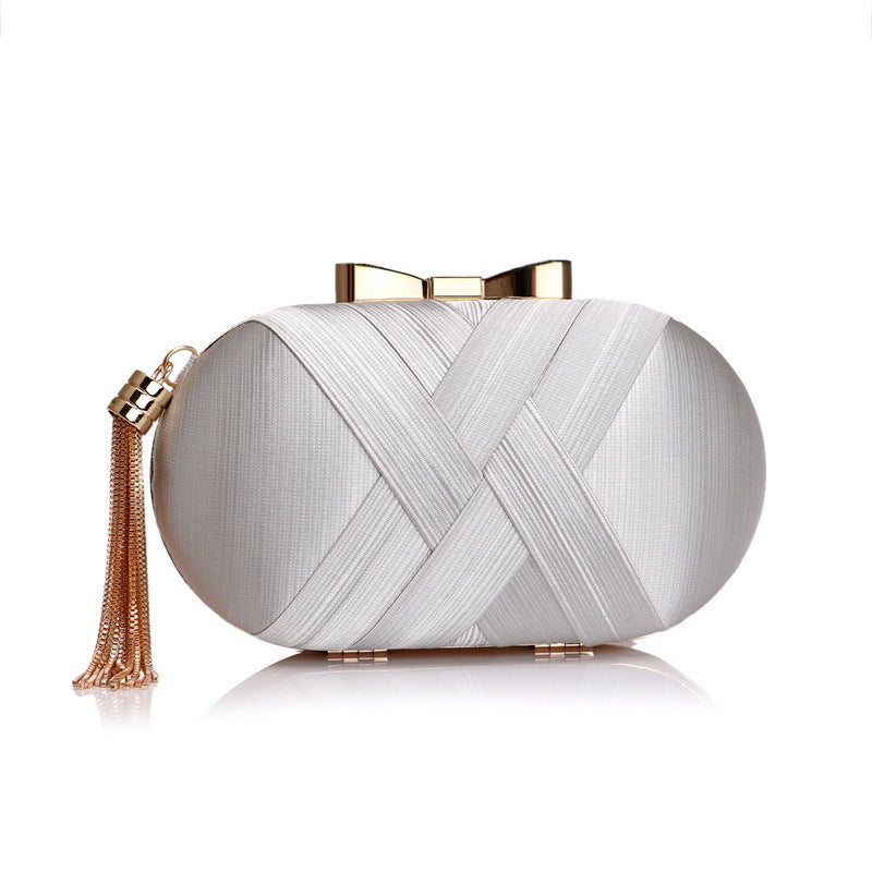 Women's Bag Banquet Handbag Clutch Bags Clutch Lady Bag Luxury Silk Evening Bag Fashion Women Party Wedding Purse