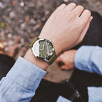 Waterdicht herenhorloge met kalender