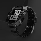 Compatibel met Apple, geschikt voor Iwatch6 Apple Watch-band Siliconen creatieve horlogekast met één