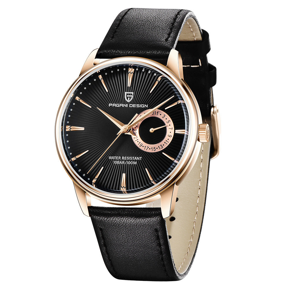 Orologio da polso al quarzo da uomo PAGANI DESIGN di alta qualità, movimento giapponese, orologio da uomo al quarzo in acciaio inossidabile, di lusso e alla moda