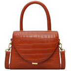 Women's Crossbody Bag Fashionable Pu Stone Pattern Handbag Large Capacity One Shoulder Strap Women's Shoulder Bag