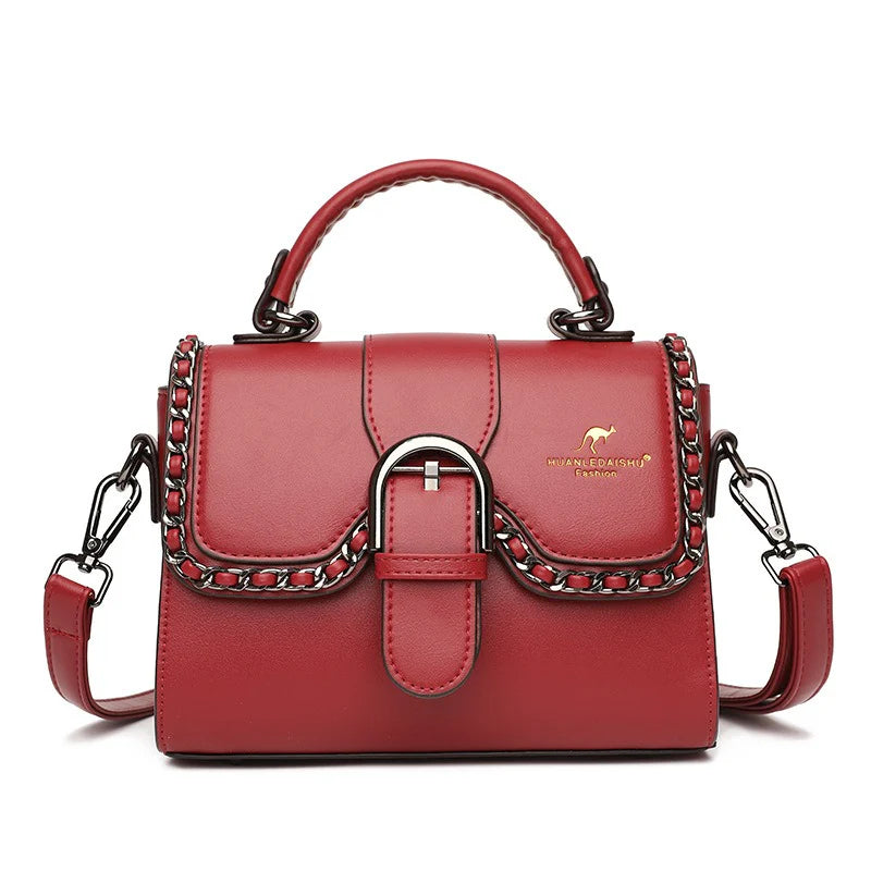 Luxury Women's Handbags High Quality Soft Leather Crossbody Shoulder Bags Luxury Designer Women Purses and Handbag