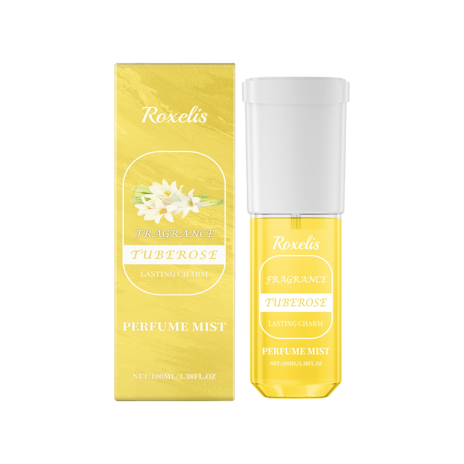 Roxelis Tuberose Perfume Mist 100ml Perfume Fresh Mild Long Lasting Exudes Charming Niche Elegant Women's Perfume - Acquisti Online