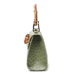 Women's Fashionable Shoulder Bag Original Leather Large Capacity Buckle Bag Ostrich Pattern single Shoulder Diagonal Bag