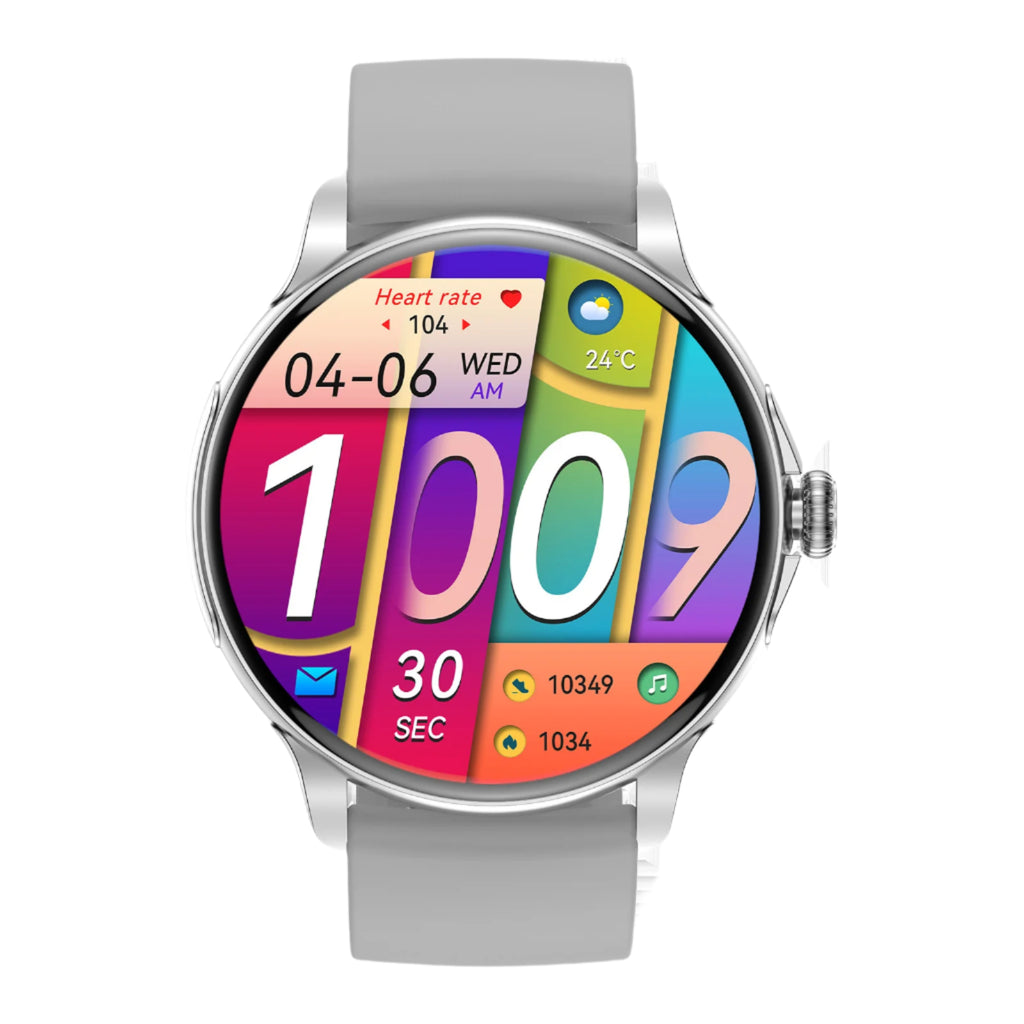 Hk49 Smart Watch Bluetooth BT Call Smart Reminder NFC Payment Health Monitoring Amoled Display Fitness Track Smart Watch