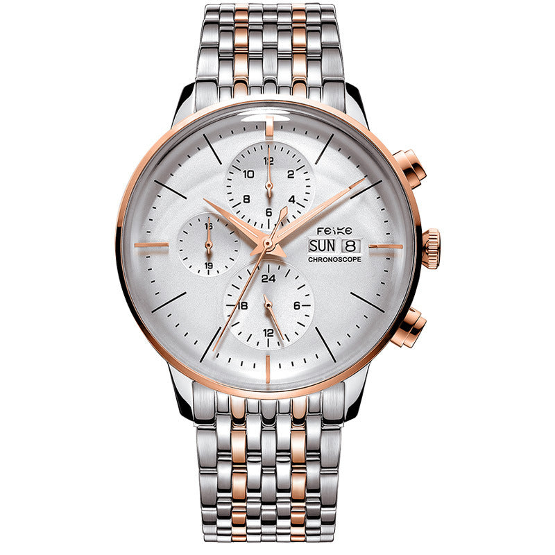 FEICE FM022 Luxury Men Waterproof Automatic Hollow Watch - Acquisti Online