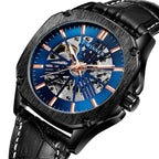 Orologio da polso automatico di lusso da uomo T-WINNER WRG8182