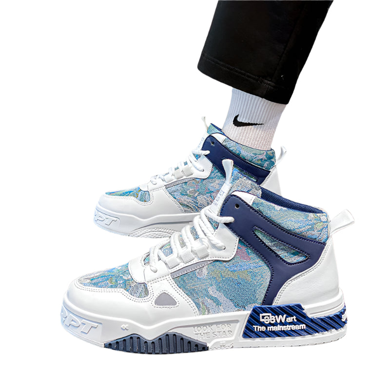Men's High Top Sneakers Non-slip