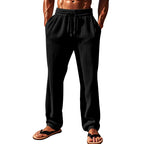 Men's Fashion Casual Baggy Straight Trousers