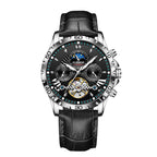 GLENAW Men's Watch Top Brand Luxury Fashion Business Automatic Watch Waterproof Mechanical Watch Men Automatic Mechanical Watch - Acquisti Online
