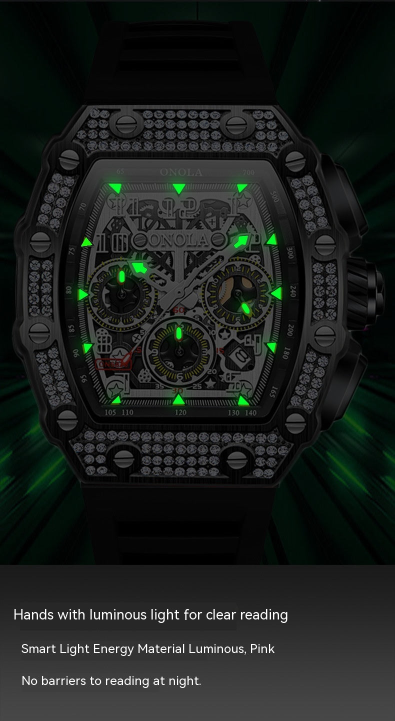 Orologio Automatico Lusso Uomo Onola