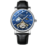 CHENXI Mens Automatic Mechanical Watch Tourbillon Luxury Quartz Waterproof Luminous Wristwatch