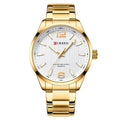 Curren Men's Business Casual Fashion Watch Automatic Quartz Movement Steel Band Waterproof Man Watch - Acquisti Online