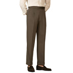 Fashion High Waist Straight Profile Suit Pants Men's Casual pant