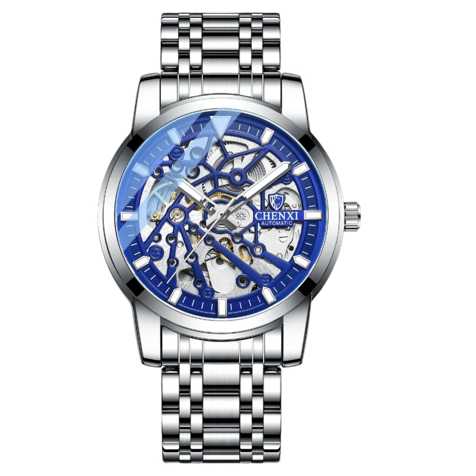 Orologio meccanico automatico da uomo CHENXI Tourbillon, orologio sportivo impermeabile, orologi di lusso da lavoro