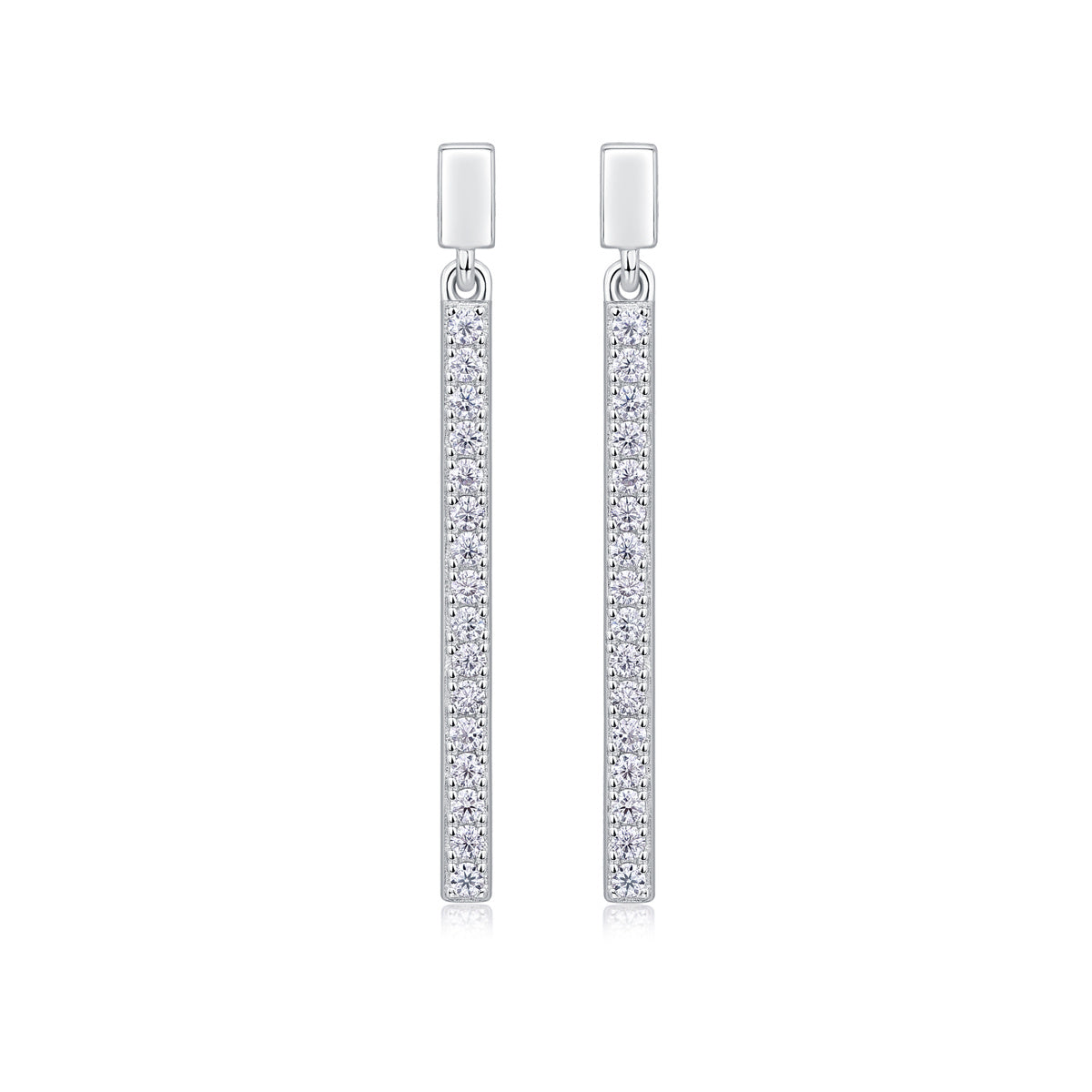 Luxe oorbellen voor dames: Moissanite diamanten oorbellen, 925 sterling zilveren oorbellen, heupoorringen, oorstekers.