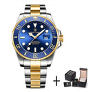 Stylish men's PAGANI DESIGN waterproof watch