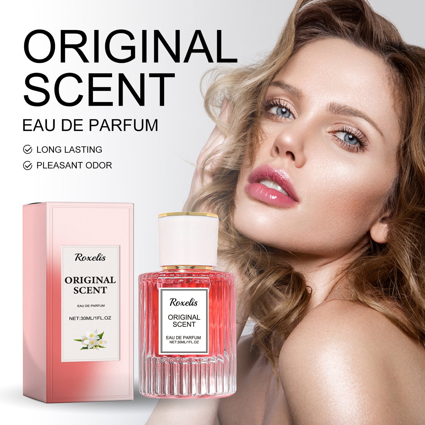 Lady Natural Long-Lasting Light Fragrance Delicate Elegance Exudes Feminine Charm