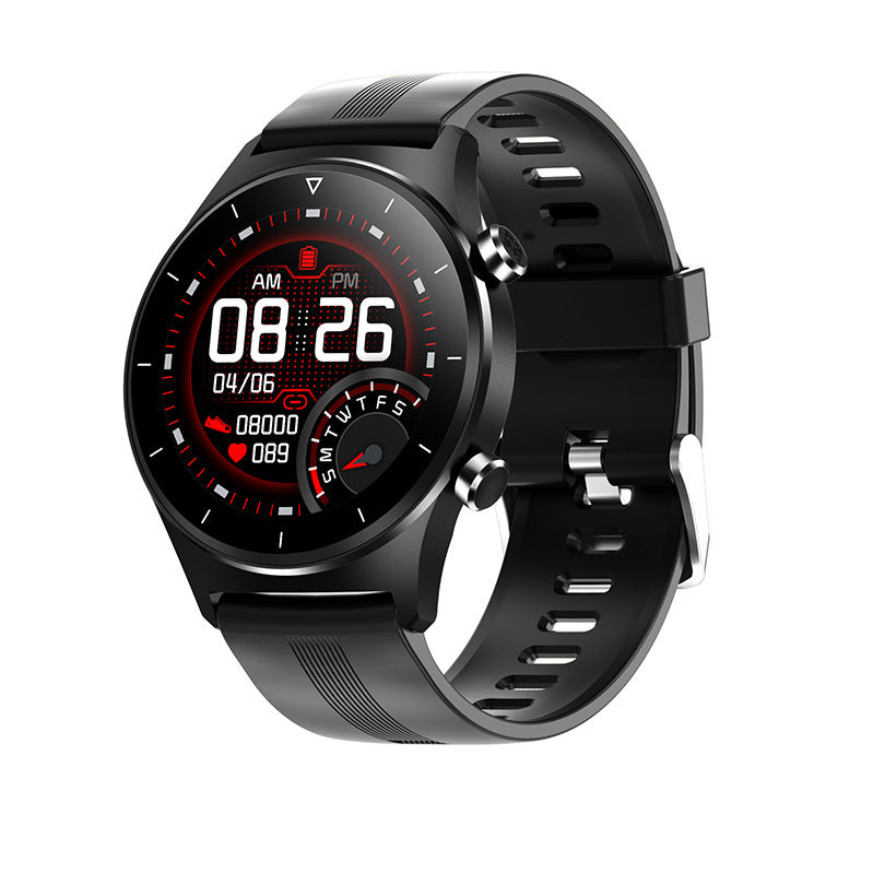Smartwatch Uomo con Cinturino in Silicone Impermeabile Bluetooth