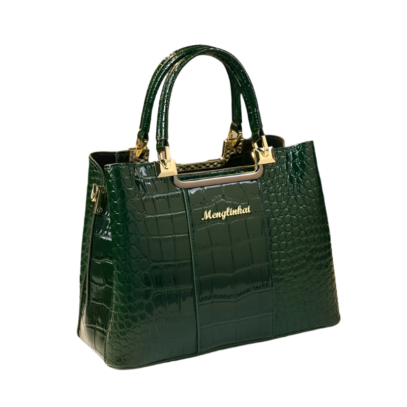 Luxe handtas voor dames, grote capaciteit, PU-ritssluiting, schoudertas voor dames, modieuze crossbodytas voor dames