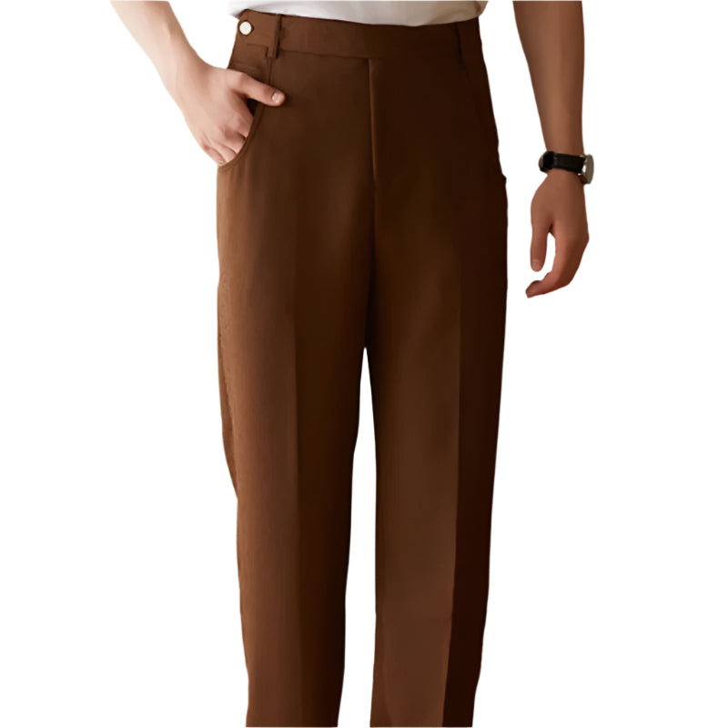 Fashion Straight Casual Long Pants Men's Thin