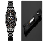 Orologi sportivi da uomo, orologio al quarzo multifunzionale e impermeabile