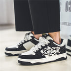 Fashion niche men's shoes lace up flat bottom four season shoes - Acquisti Online