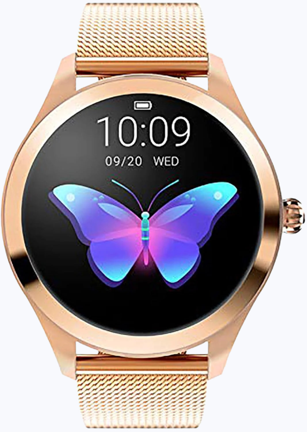 Orologio intelligente Bluetooth BT da donna con schermo HD, monitoraggio delle condizioni di salute, promemoria social, orologio intelligente alla moda