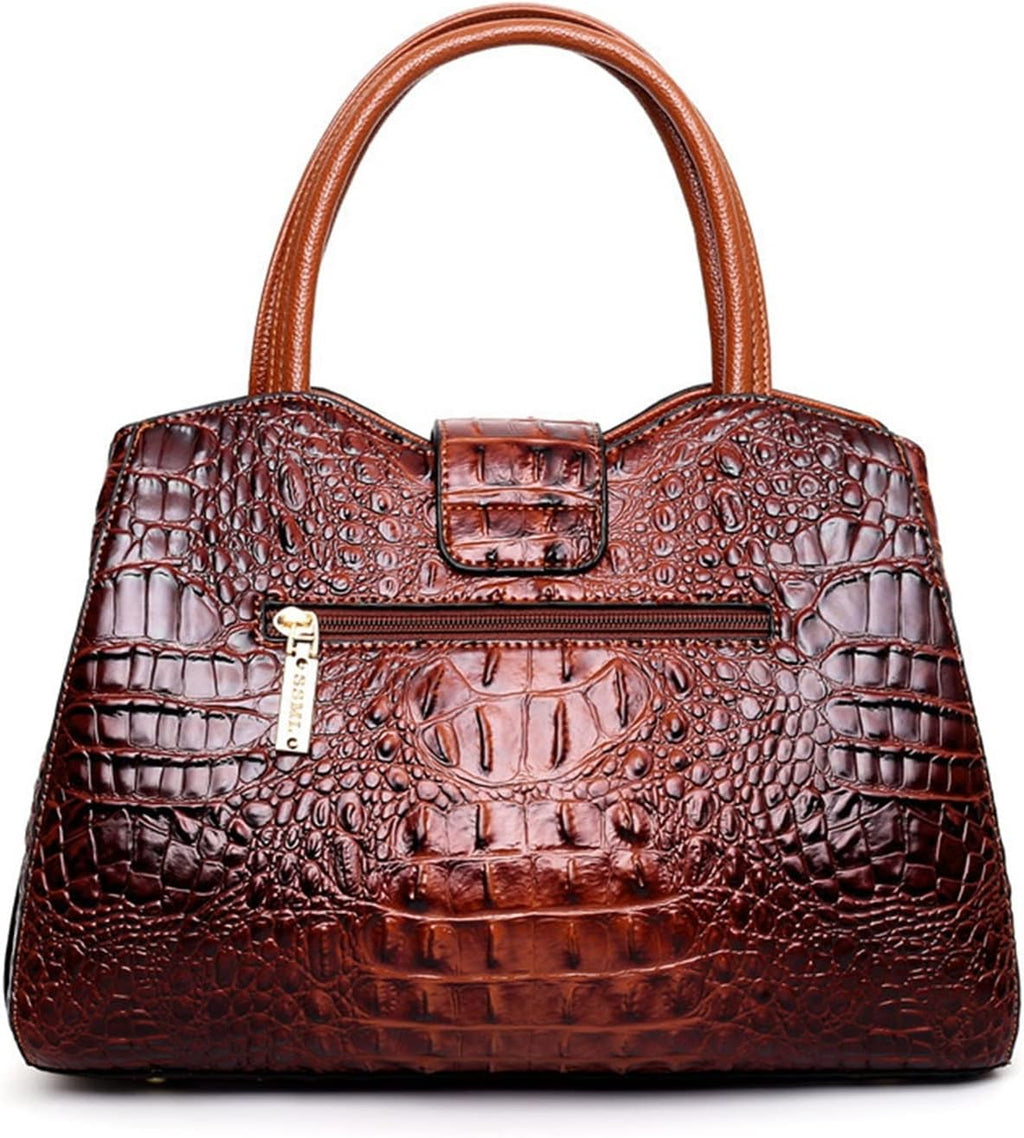 Women's Luxury Handbag Original Leather Multi Pocket Large Capacity Shoulder Crossbody Bag Stylish Women Shoulder Bag