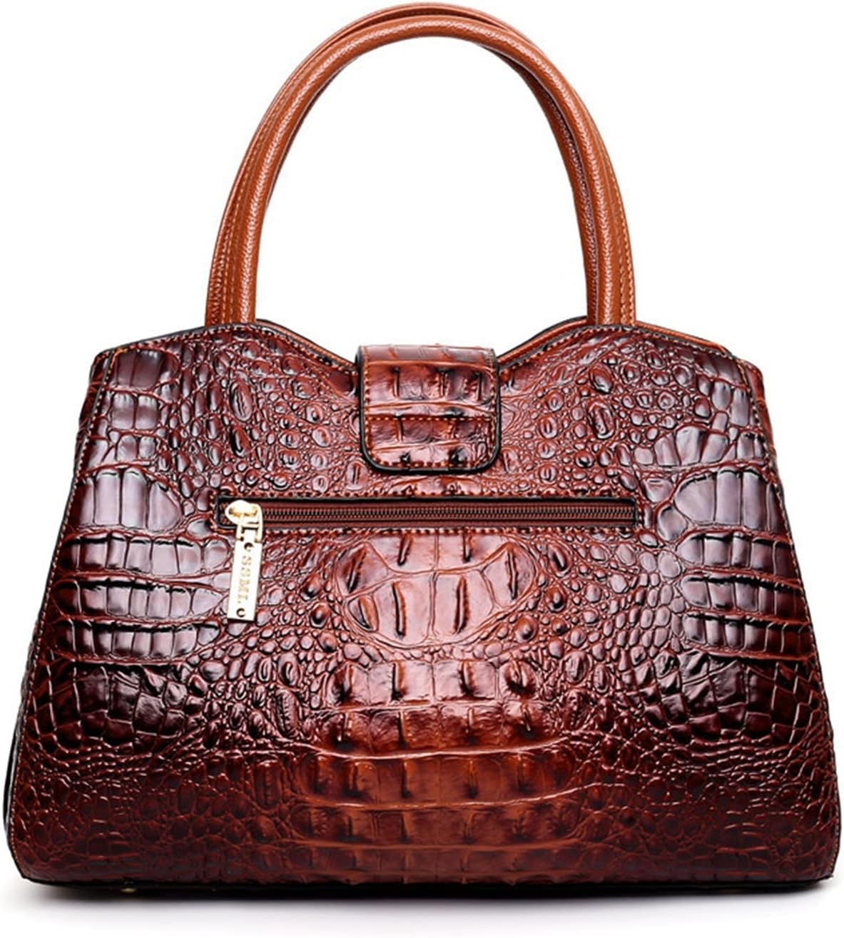Luxe handtas voor dames, originele leren schoudertas met meerdere zakken en grote capaciteit, stijlvolle schoudertas voor dames