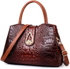 Women's Luxury Handbag Original Leather Multi Pocket Large Capacity Shoulder Crossbody Bag Stylish Women Shoulder Bag