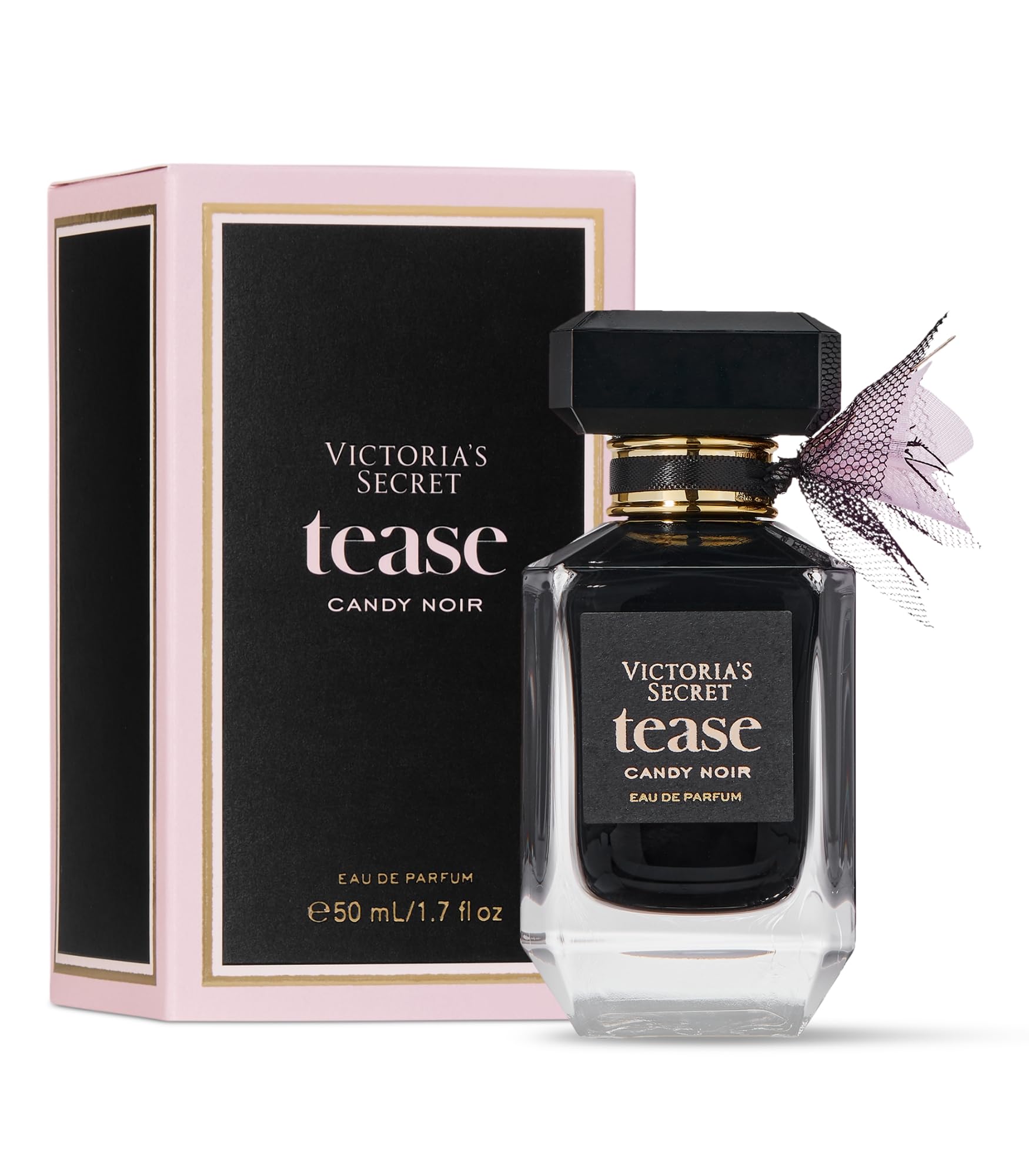 Victoria's Secret Tease Eau de Parfum, Notes of White Gardenia, Anjou Pear & Black Vanilla, Perfumes for Women (3.4 oz)