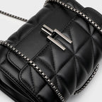 Women's Fashionable Shoulder Bag Original Leather Large Capacity Crossbody Bag Zipper Pocket Magnetic Buckle Women's Shoulder Bag