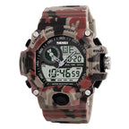 SKMEI Military Watches Men Digital Analog Watch Waterproof 5 ATM Wristwatch LED Sport electronic watch
