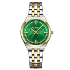 CURREN Women's Quartz Watch Luxury Diamond Stainless Steel Strap Waterproof Small Dial Ladies Casual Watches