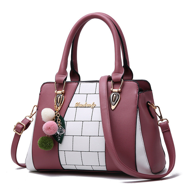 Women Shoulder Bags Fashionable Handbag Pu Leather Crossbody Large Capacity Waterproof Women's Shoulder Handbag