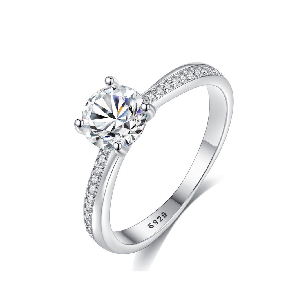 Women Luxury Rings S925 Sterling Silver Gemstone Diamond High Quality Ring Fashionable Women's Engagement Rings