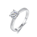 Women Luxury Rings S925 Sterling Silver Gemstone Diamond High Quality Ring Fashionable Women's Engagement Rings
