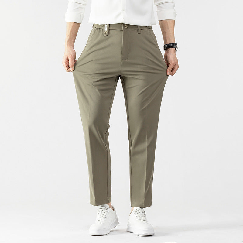 Spring Men's Pants Straight Loose Casual Pants - Acquisti Online