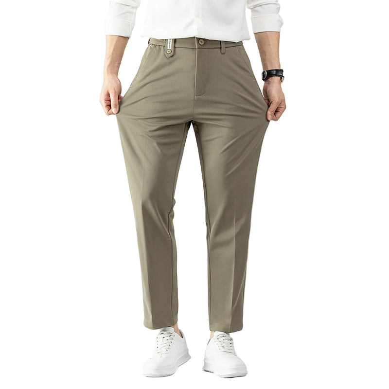 Spring Men's Pants Straight Loose Casual Pants - Acquisti Online