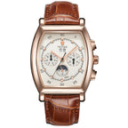 Orologio meccanico da uomo TEVISE, orologio da uomo multifunzione impermeabile