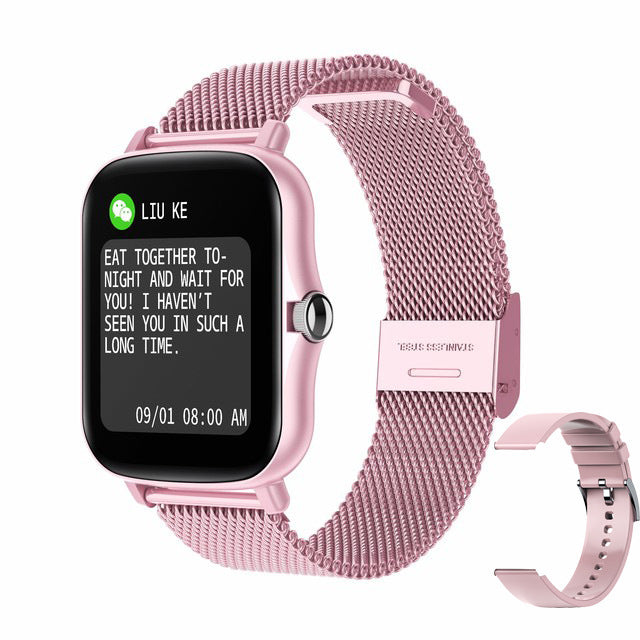 Orologio intelligente Y20 con Bluetooth, chiamata, monitoraggio della salute, promemoria intelligente, modalità multifunzione, braccialetto, schermo HD, smartwatch