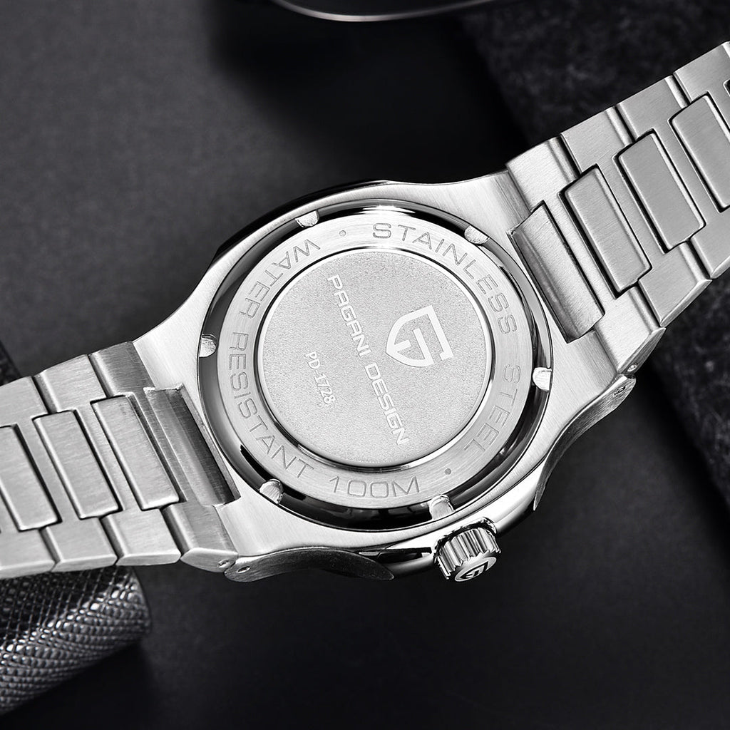 Orologi da uomo Pagani Design, movimento automatico giapponese NH35, subacqueo, meccanico, sportivo, impermeabile, con cristallo di zaffiro, acciaio inossidabile.