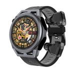Orologio intelligente con auricolari Tws Bluetooth BT, chiamata, monitoraggio del fitness, pagamento NFC, monitoraggio della salute, modalità multi-sport, orologio intelligente