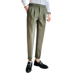 Men's Fashion Thin Draping Belt Decorative Casual Pants