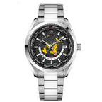 PAGANI DESIGN 2024 Nuovo GMT Orologi da uomo Orologio automatico di lusso da uomo NH34A Orologio da polso meccanico da uomo Doppio fuso orario Design della mappa